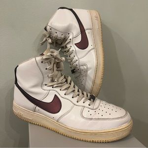 Nike Air Force One High 07 LV8 White Iridescent size 13 Men’s